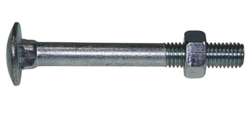 Carriage Bolt and Hex Nut for Metal Post