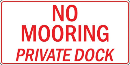 No Mooring