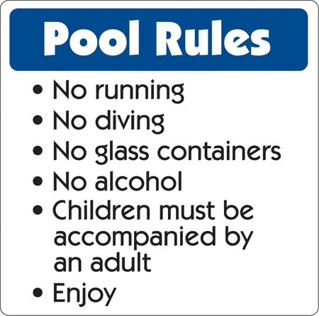 Pool Rules