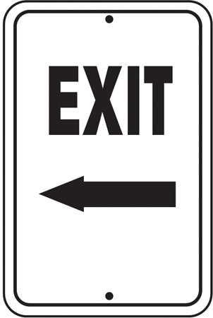 Exit (left Arrow)- 12