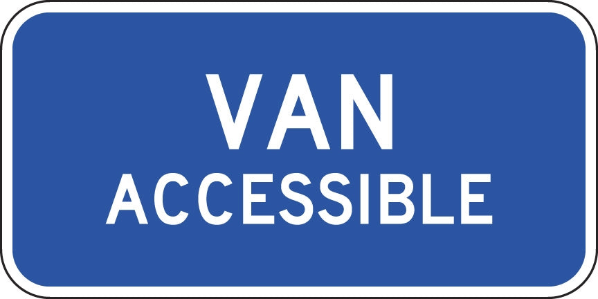 .080 Reflective "Van Accessible"