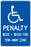 .080 Reflective "(handicap) PENALTY"