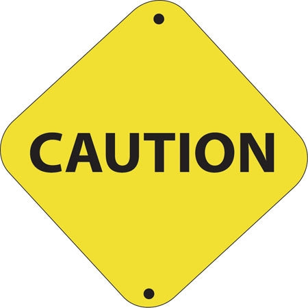 Aluminum Trail Marker "Caution"