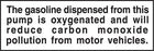 Gas Is Oxygenated- 6"w x 2"h Decal