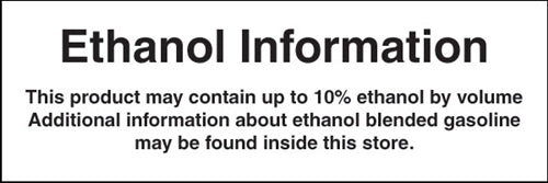 Ethanol Decals
