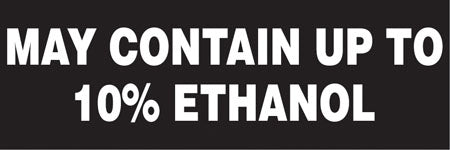 May contain up to 10% ethanol Black