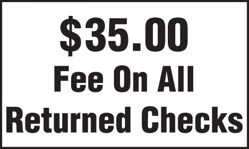 35-fee-on-all-returned-checks-decal