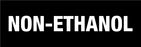 Non-Ethanol Pump Decal_White on Black