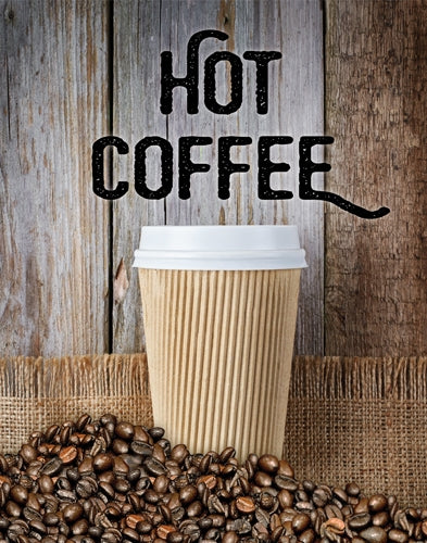 Hot Coffee styrene insert, 28in x 22in