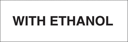 Decal- "With Ethanol"