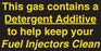 Decal- "Gas Contains Detergent Additive"