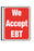 Side Mounted Pole Sign- "We Accept EBT"