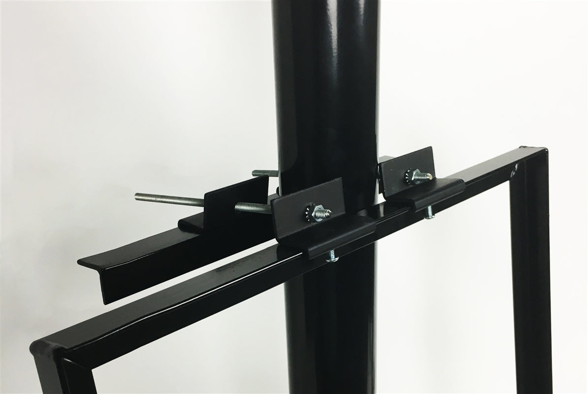 Pole Mount Hardware for One Sign