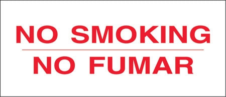 No Smoking | No Fumar- Bilingual Decal