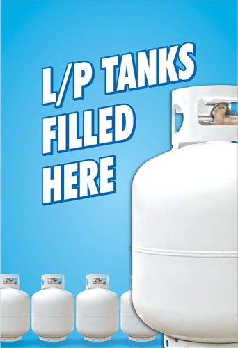 Squawker insert- "LP tanks filled here"