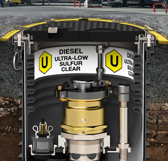 Storage Tank Collar- "Diesel Ultra Low Sulfur Clear"