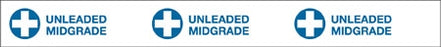 Storage Tank Collar- "Unleaded Midgrade"