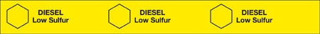 Storage Tank Collar- "Diesel Low Sulfur"