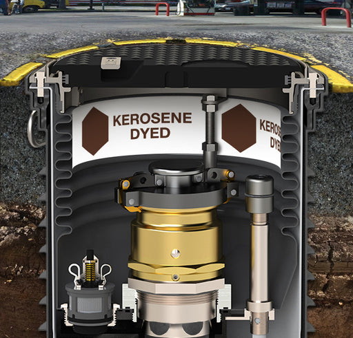 Storage Tank Collar- "Dyed Kerosene"