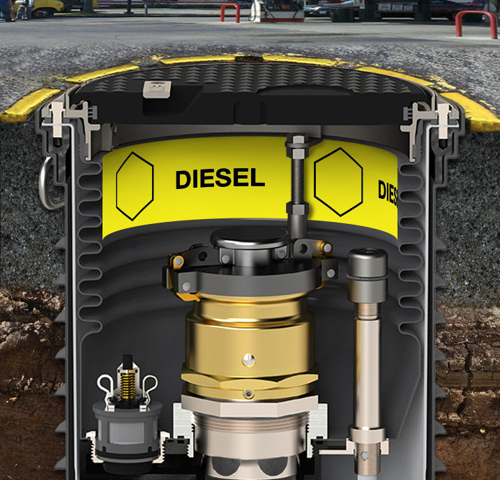 Storage Tank Collar- "Diesel"