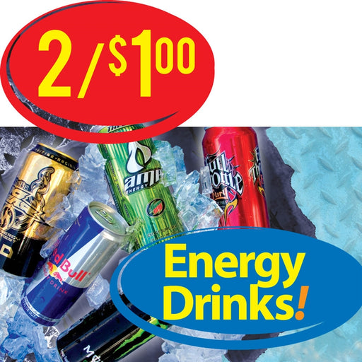 Price Burst Insert- "Energy Drinks!"