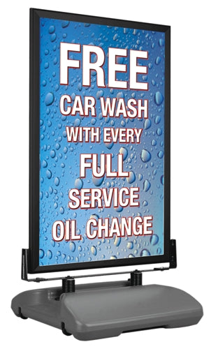 WindMaster Frame with Rolling Base 28 x 44 — UnitedSign