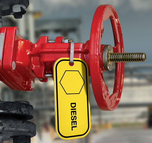 Storage Tank Tags & Collars — UnitedSign